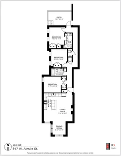 $475,000 | 847 West Ainslie Street, Unit GE, Chicago, IL 60640