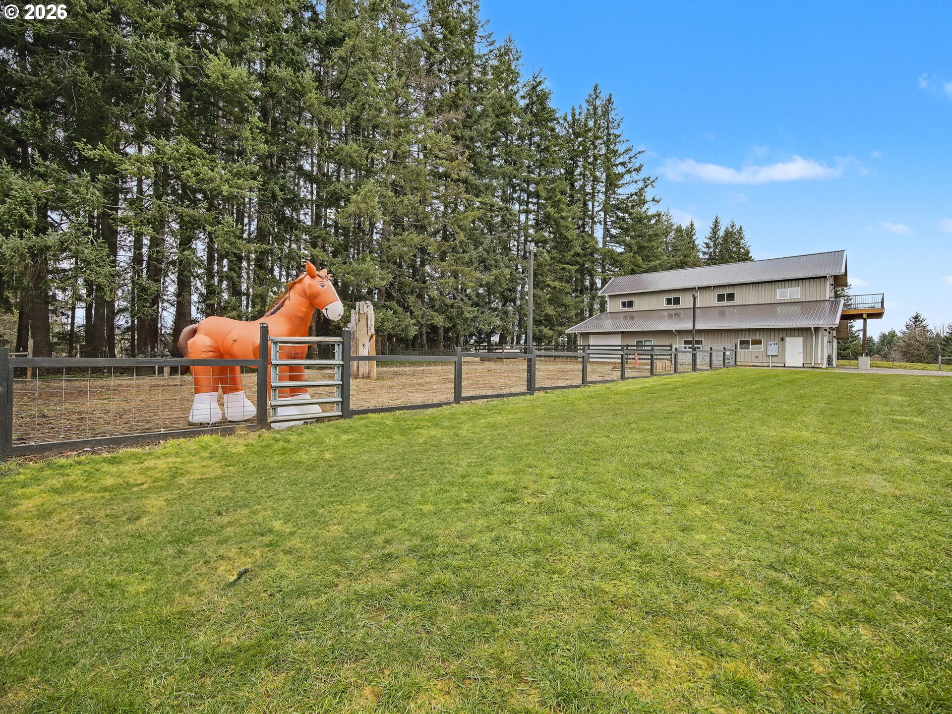 38100 Southeast Trubel Road Sandy, OR 97055 - Photo 28 of 48 a view of a garden with a bench
