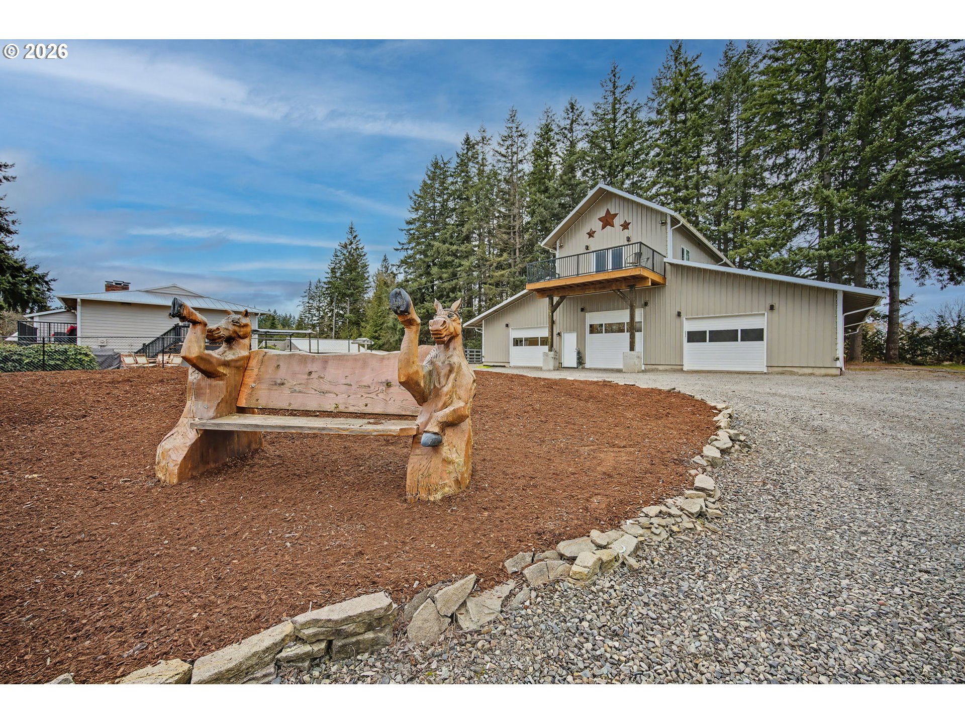 38100 Southeast Trubel Road Sandy, OR 97055 - Photo 30 of 48 a house view with a backyard space