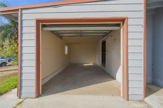 a view of front door