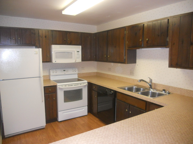 969 Golf Course Road, Unit 6 Crystal Lake, IL 60014 - Photo 2 of 13 a kitchen with a sink cabinets and stainless steel appliances