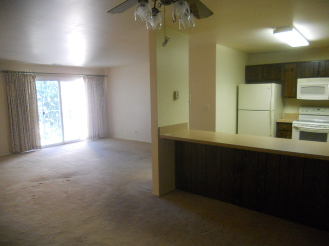 969 Golf Course Road, Unit 6 Crystal Lake, IL 60014 - Photo 6 of 13 a kitchen with stainless steel appliances a sink and a large window