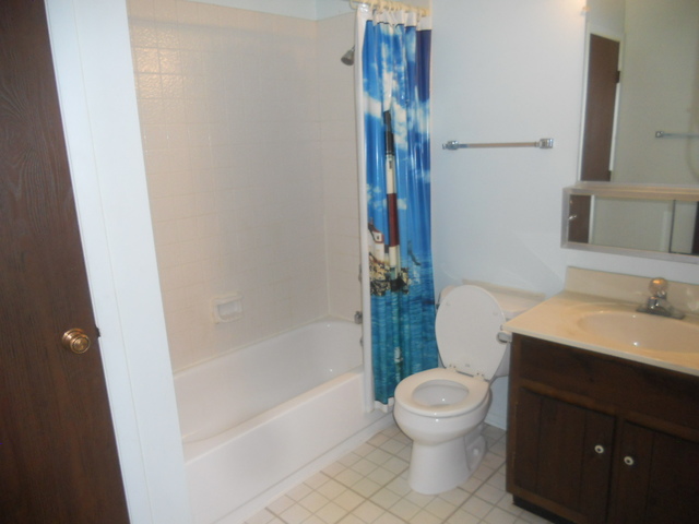 969 Golf Course Road, Unit 6 Crystal Lake, IL 60014 - Photo 8 of 13 a bathroom with a toilet a sink and a bathtub
