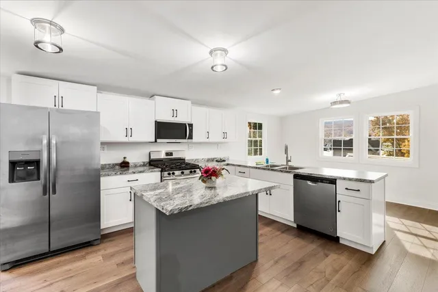a close up of a stove top oven
