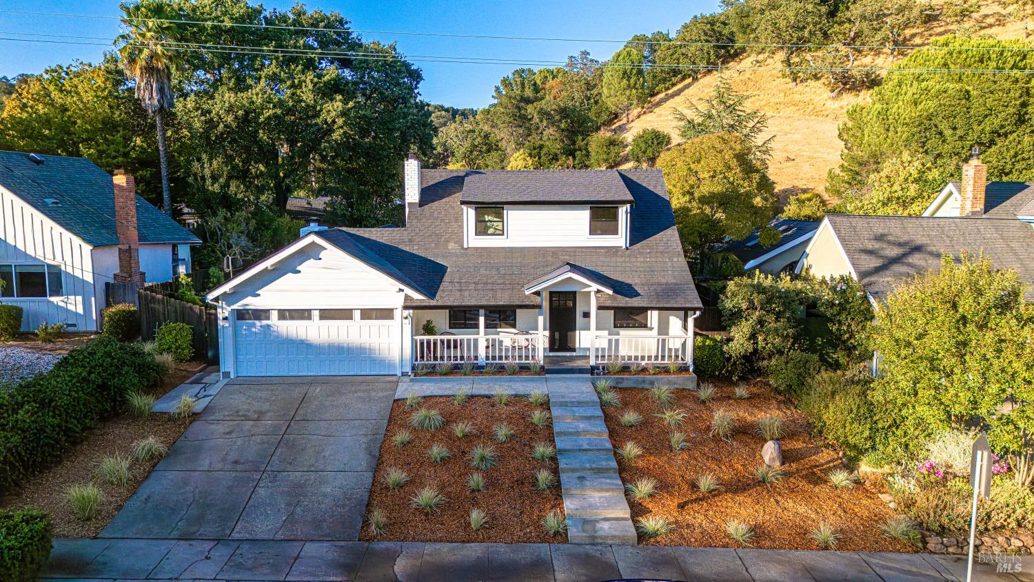 284 Blackstone Drive San Rafael, CA 94903 - Photo 1 of 1 front view of a house with a yard