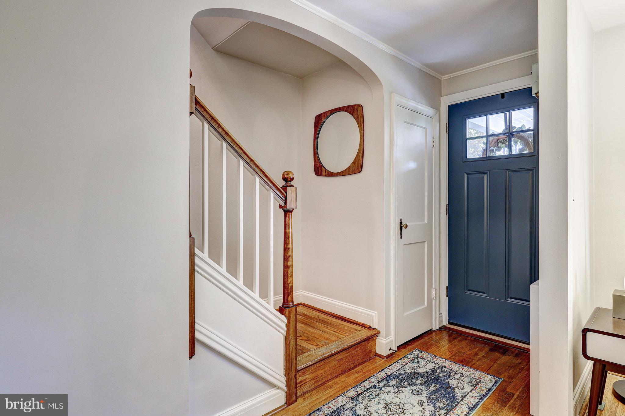 3908 Rexmere Road Baltimore, MD 21218 - Photo 7 of 39 a view of an entryway with wooden floor