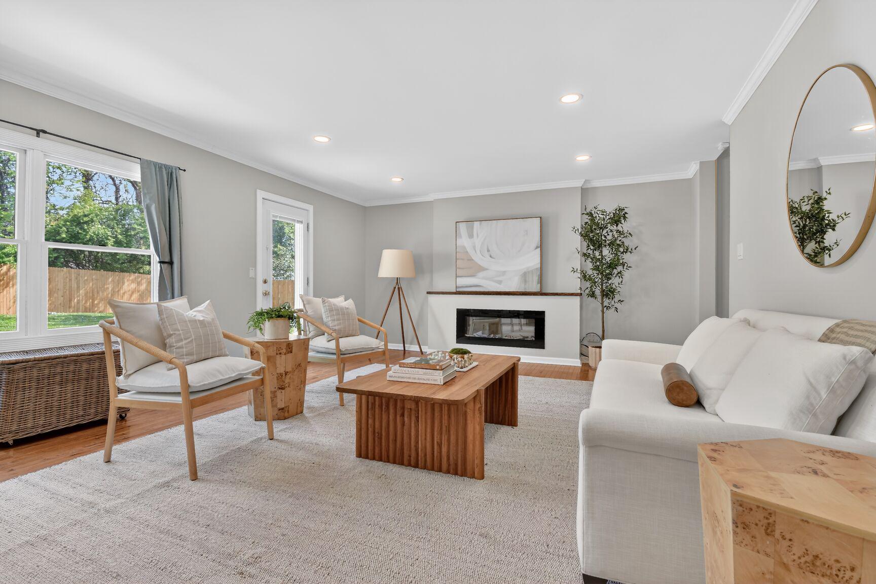 820 Brice Road Rockville, MD 20852 - Photo 11 of 26 Bright living space with recessed lighting