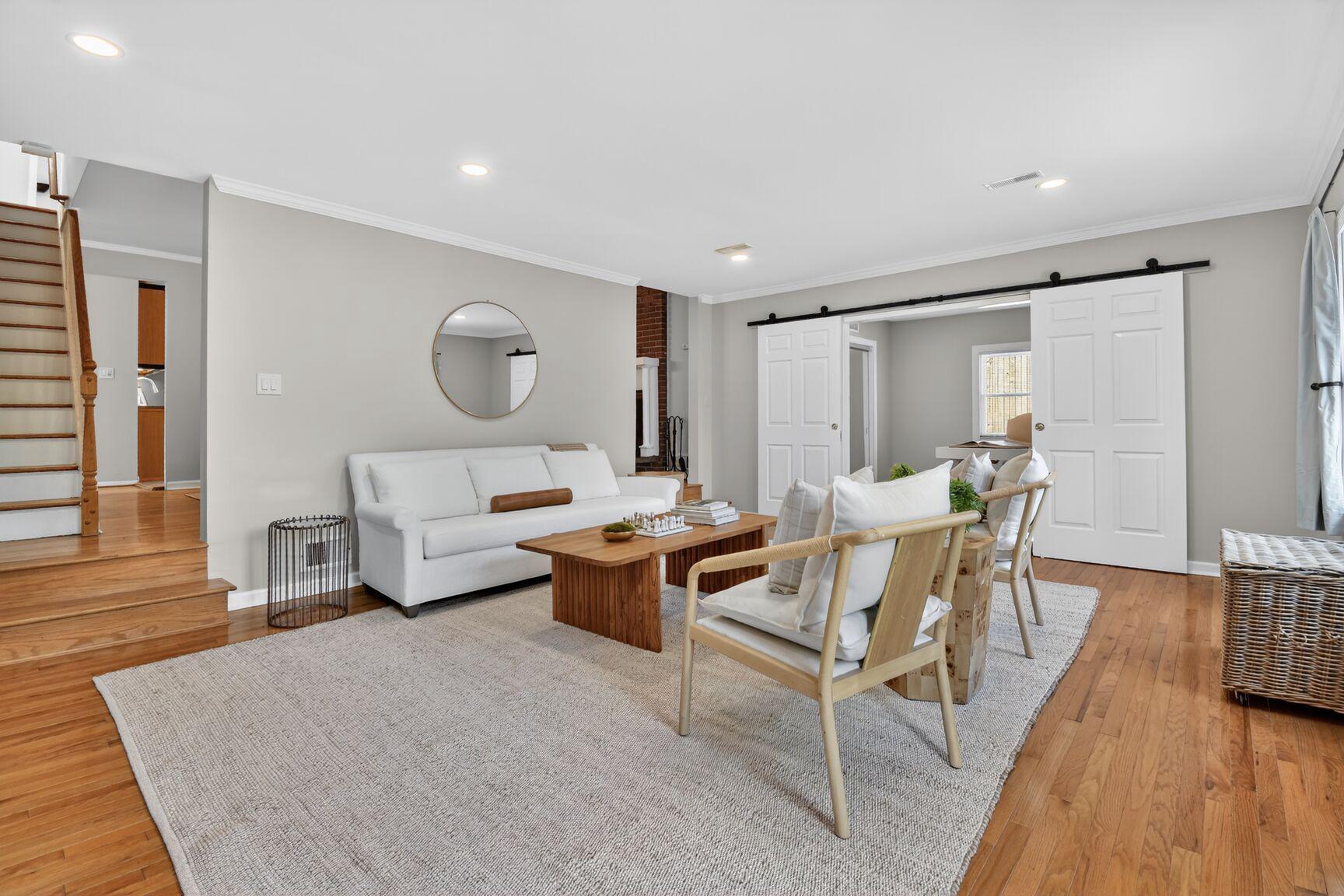 820 Brice Road Rockville, MD 20852 - Photo 12 of 26 Bright living space with recessed lighting