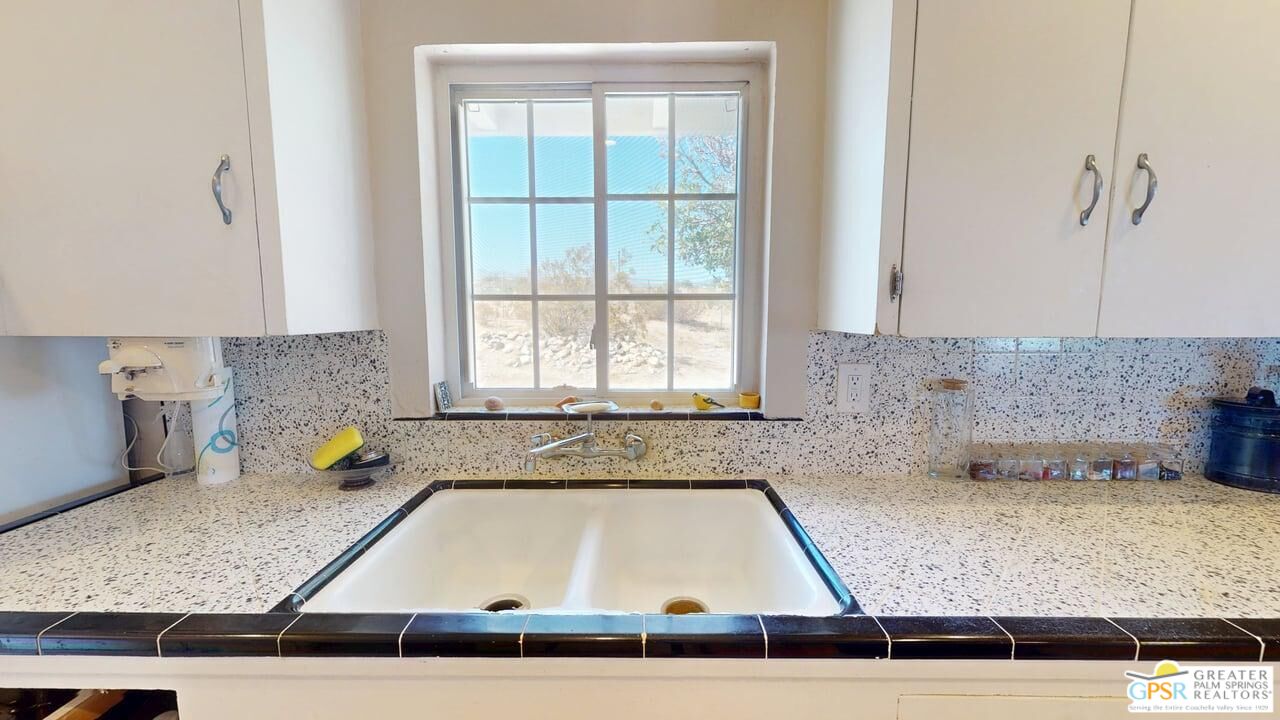 14701 Old Morongo Road Whitewater, CA 92282 - Photo 31 of 70 a kitchen with sink and window