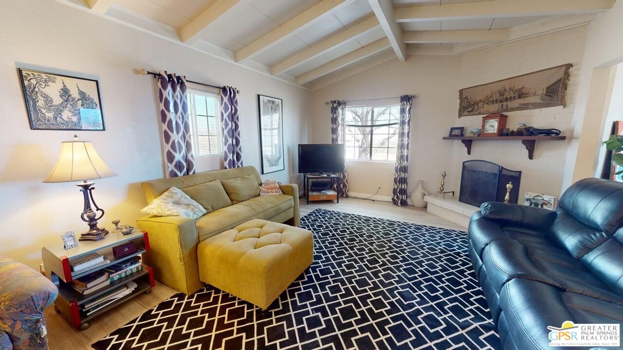 14701 Old Morongo Road Whitewater, CA 92282 - Photo 4 of 70 a living room with furniture and a window