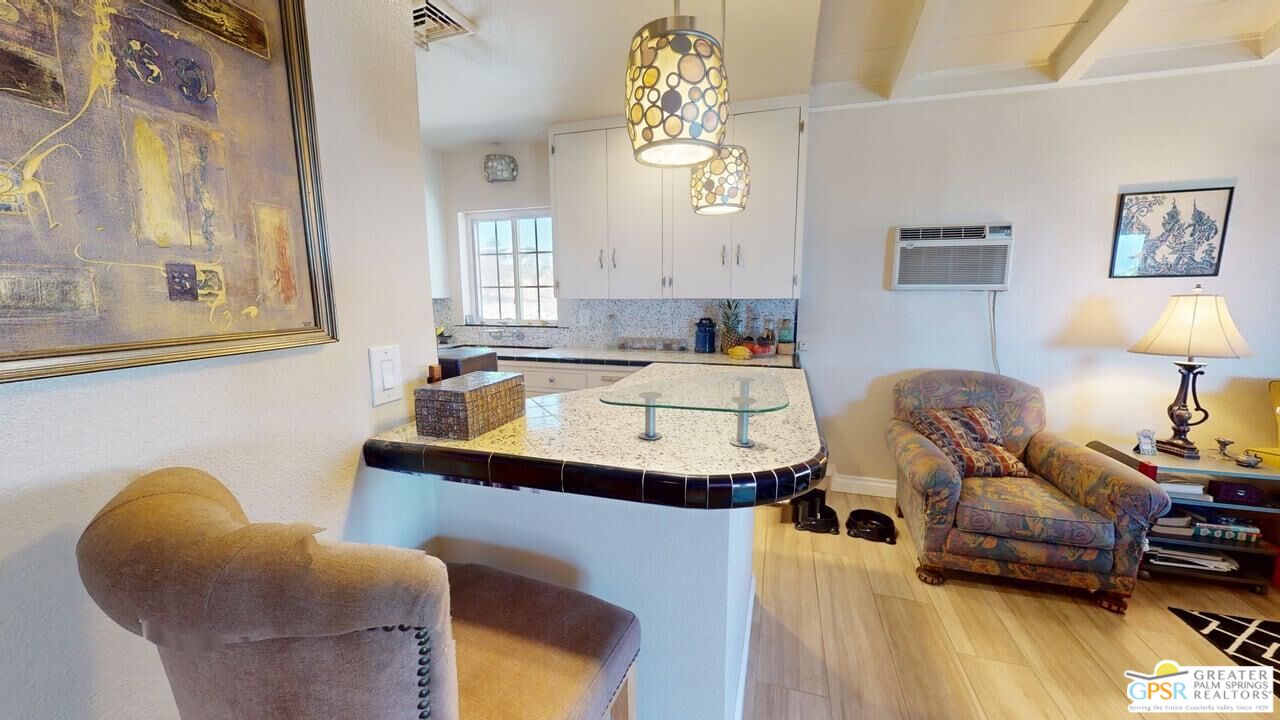 14701 Old Morongo Road Whitewater, CA 92282 - Photo 41 of 70 a living room with furniture and a chandelier