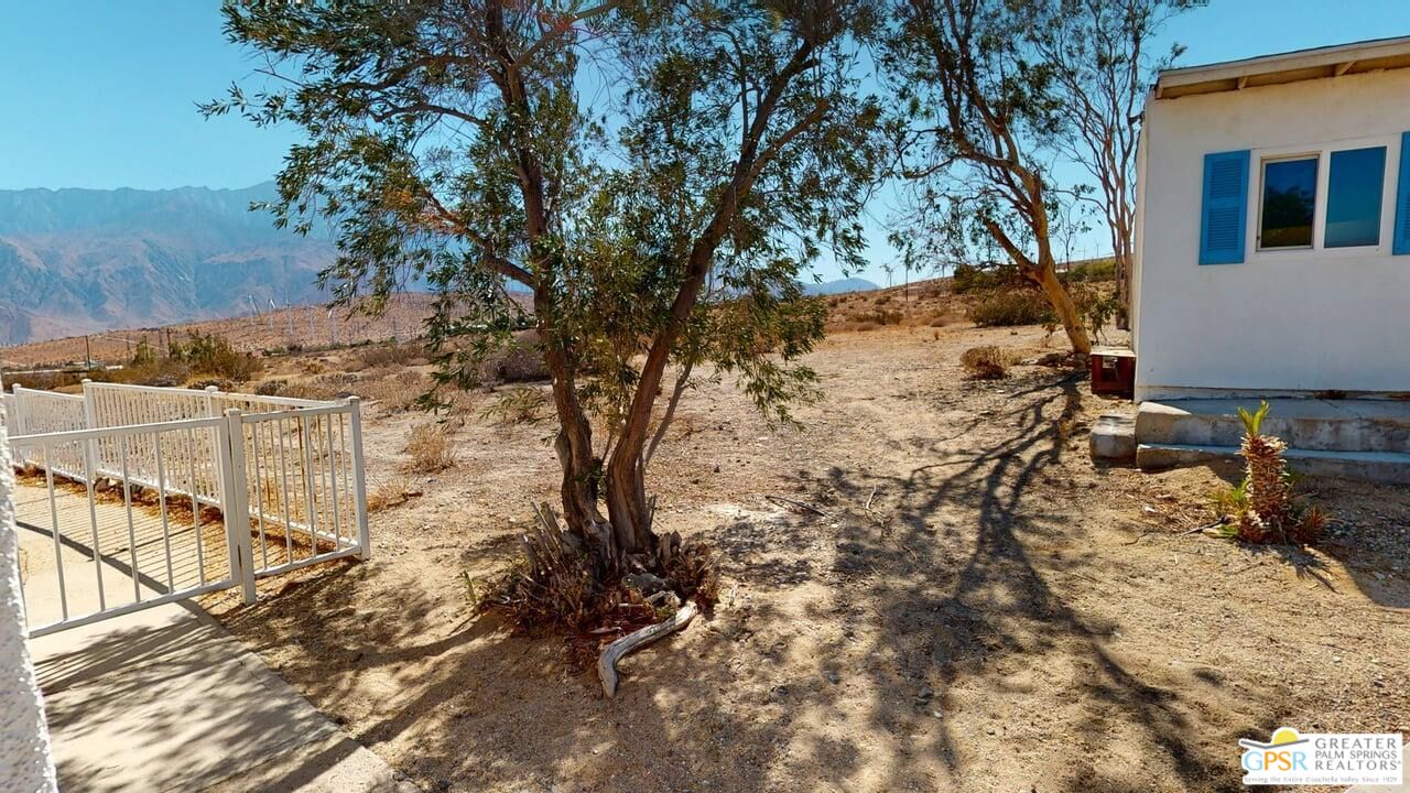 14701 Old Morongo Road Whitewater, CA 92282 - Photo 63 of 70 a view of a backyard of the house