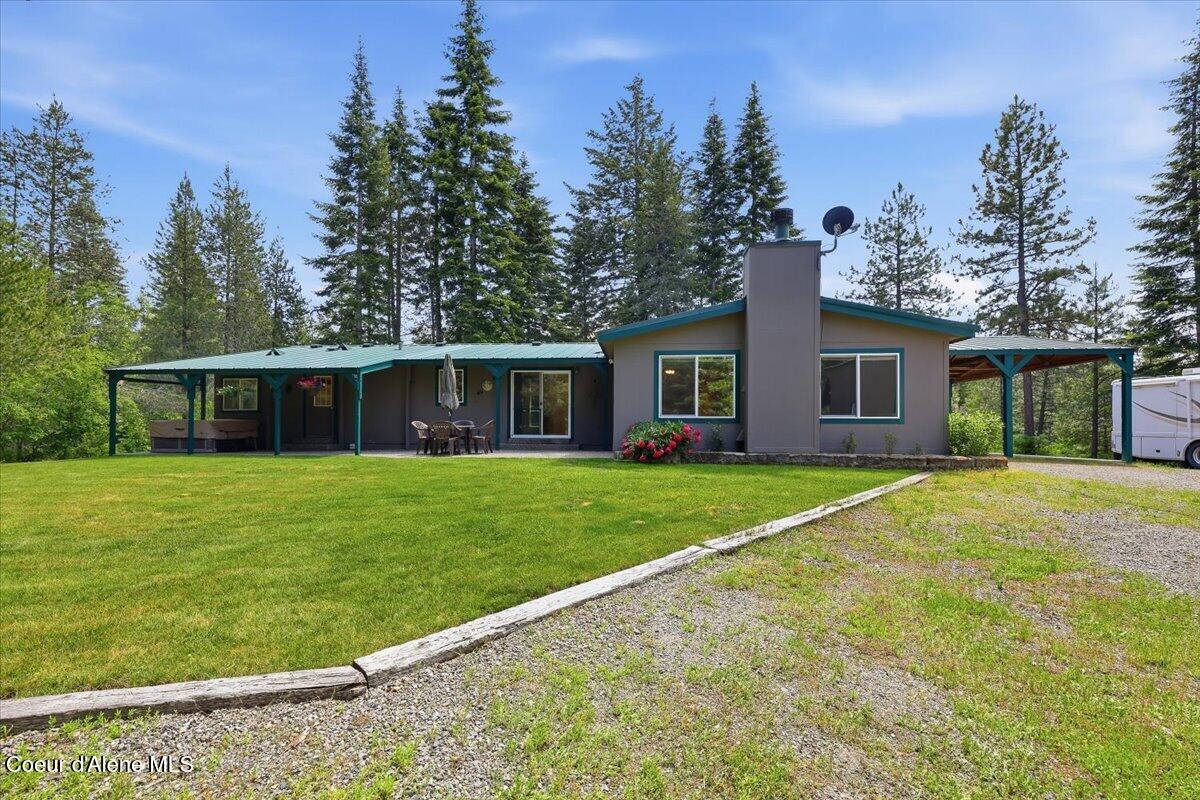 24401 North Grouse Road Rathdrum, ID 83858 - Photo 26 of 45 26-Back Of Home