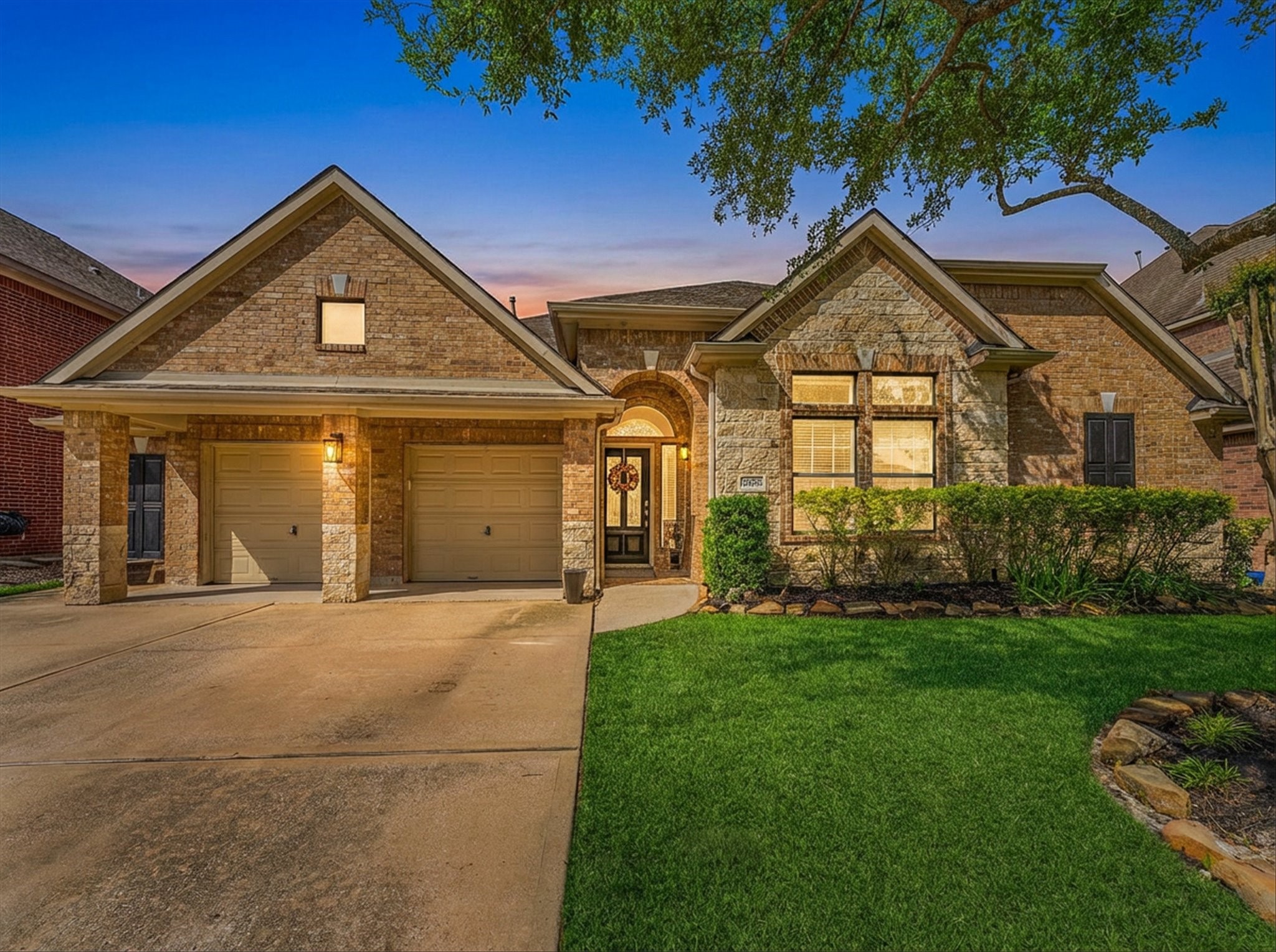 19039 Panther Peak Spring, TX 77388 - Photo 1 of 49 a front view of a house with a yard
