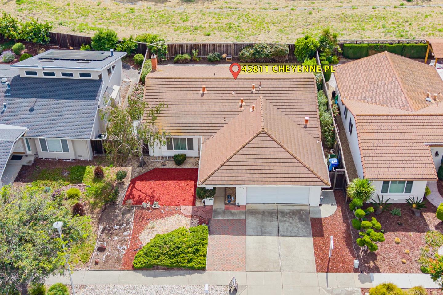 45811 Cheyenne Place Fremont, CA 94539 - Photo 3 of 44 an aerial view of a house