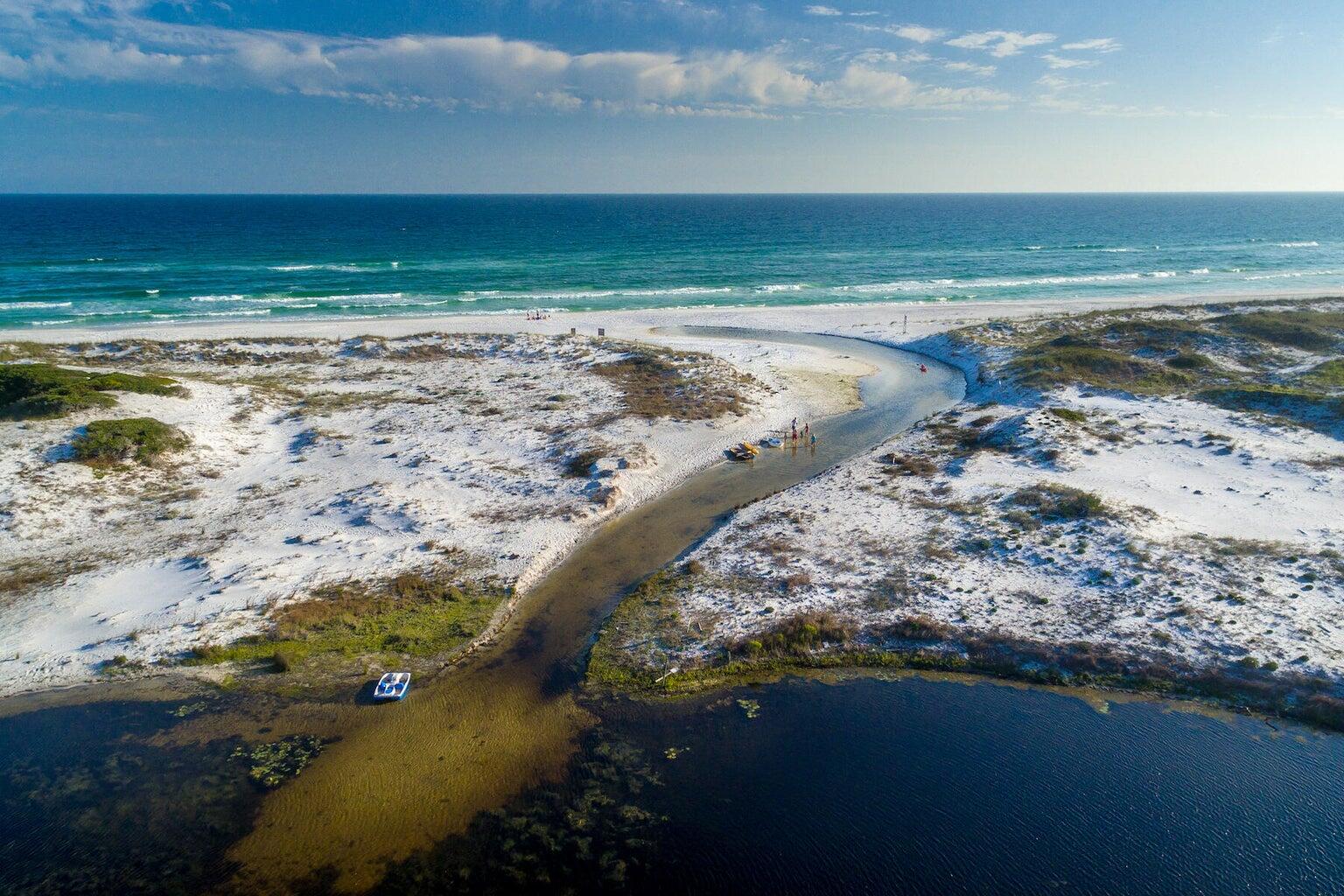 204 Sandstone Street Santa Rosa Beach, FL 32459 - Photo 77 of 80 a view of beach and ocean