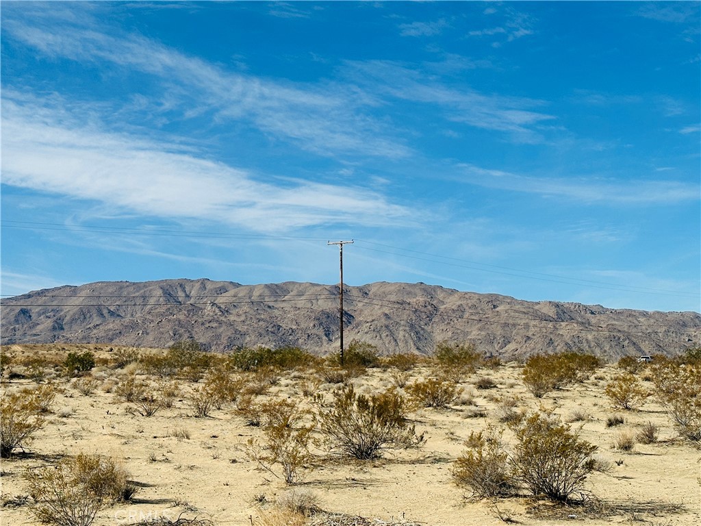 1 Charlotte Road Twentynine Palms, CA 92277 - Photo 4 of 5 a view of roof and mountain