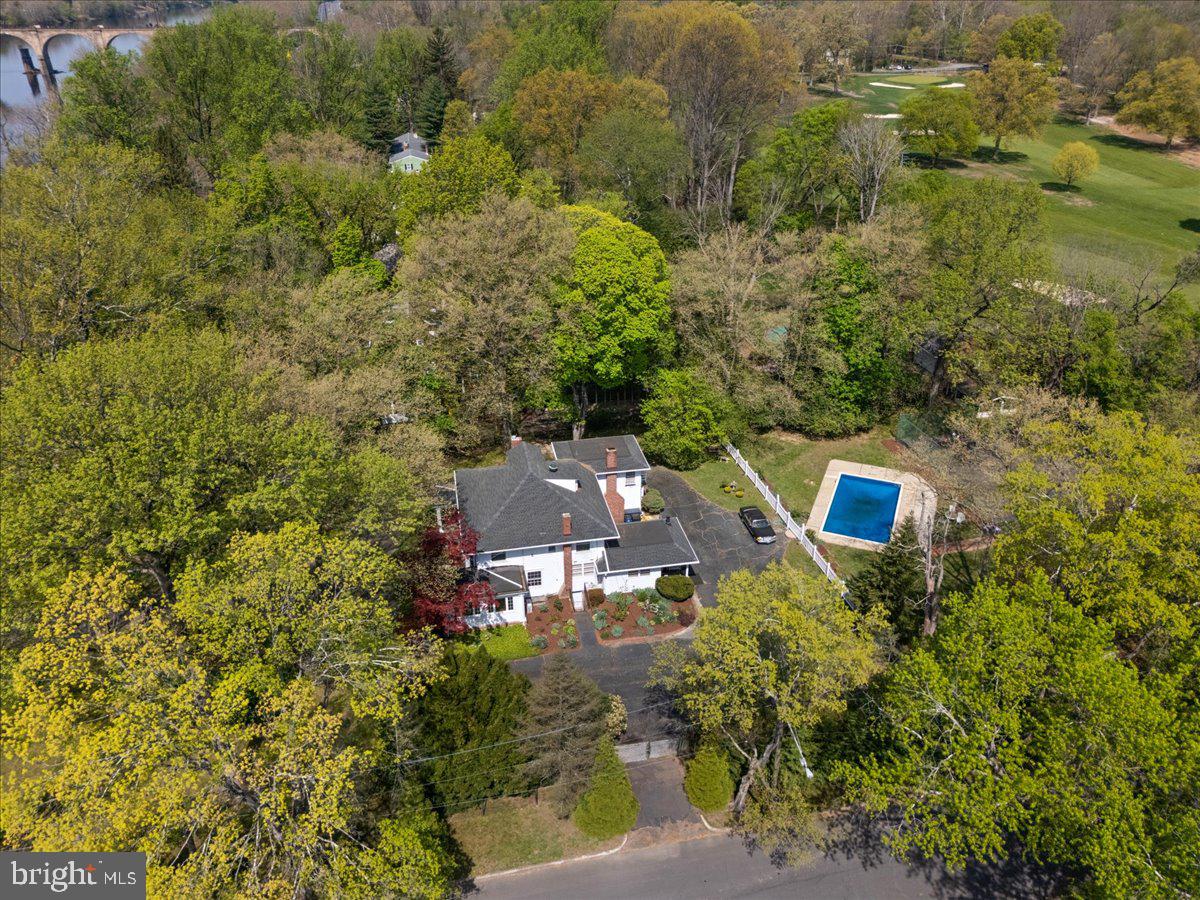 700 River Road Ewing, NJ 08628 - Photo 58 of 71 an aerial view of a house with a yard
