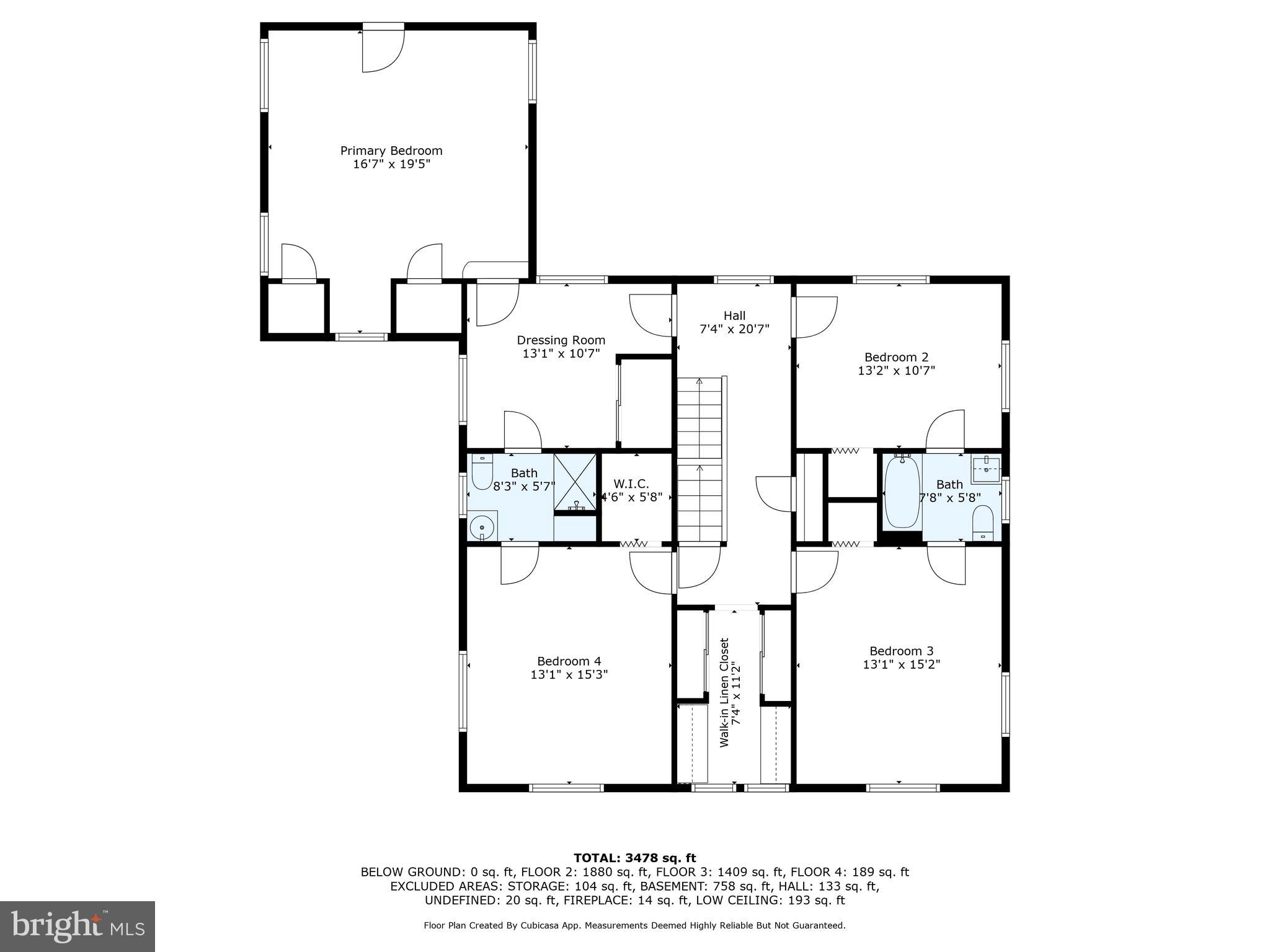 700 River Road Ewing, NJ 08628 - Photo 71 of 71 Bedroom Level floorplan