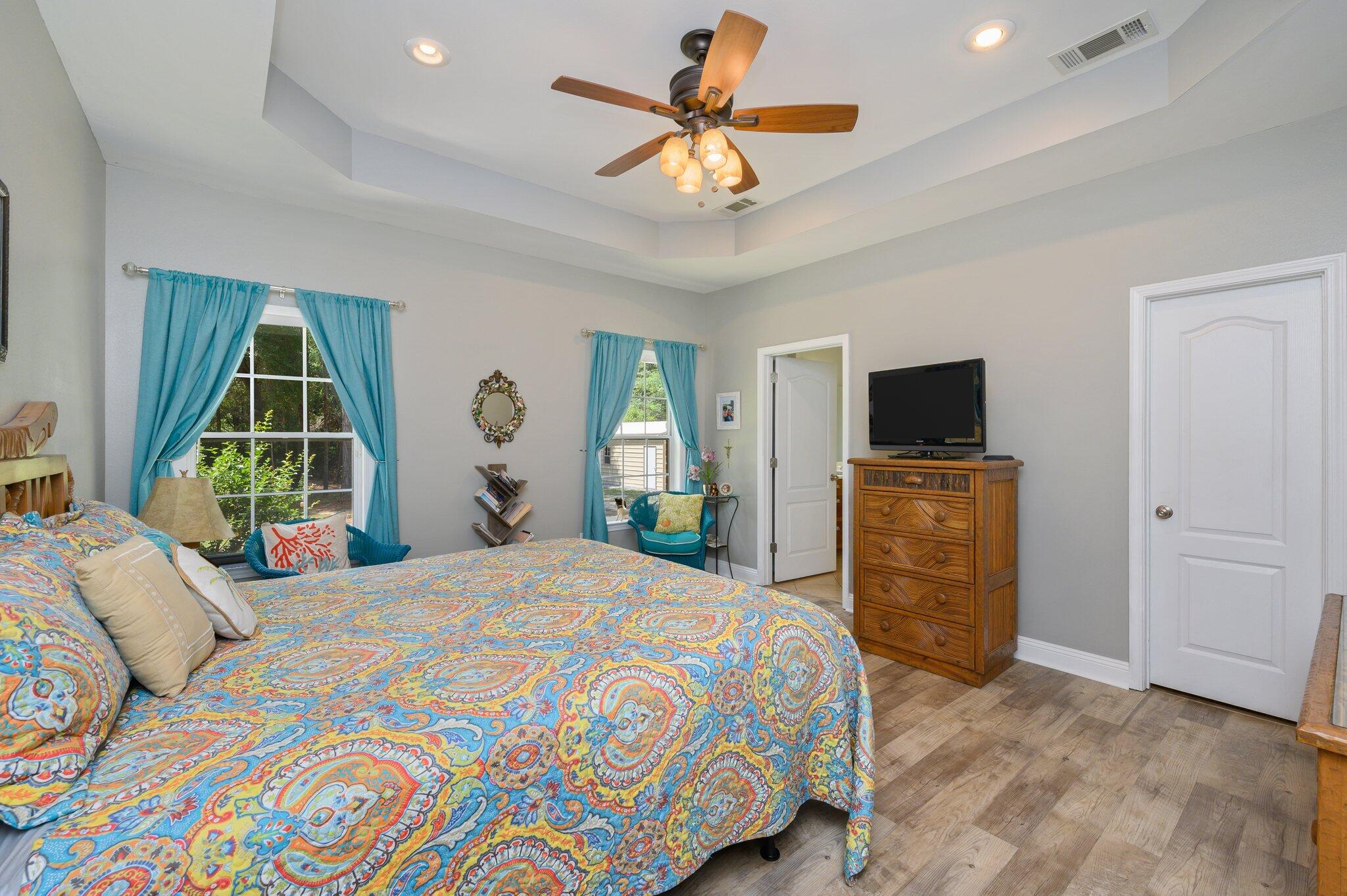 3340 Airport Road Crestview, FL 32539 - Photo 18 of 47 Master bedroom w/tray ceiling