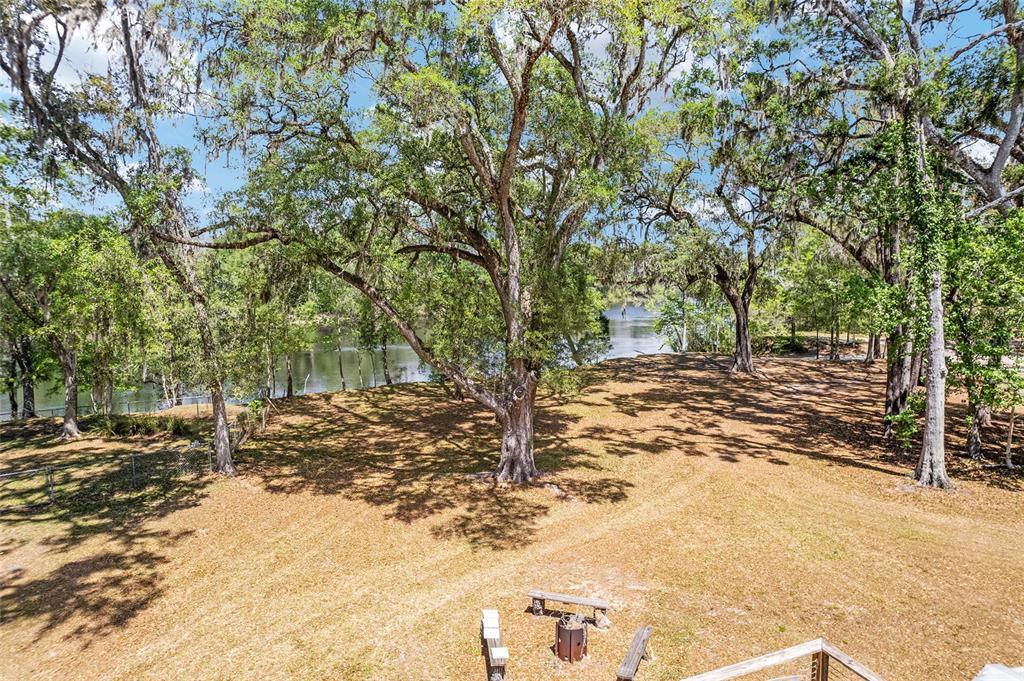 7870 Southwest 25th Place Bell, FL 32619 - Photo 24 of 93 a view of a yard with snow on the tree