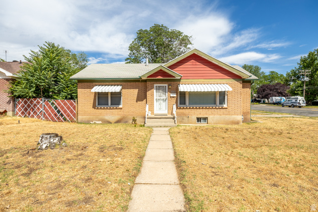 193 Locust Street Clearfield, UT 84015 - Photo 1 of 29 Brick exterior with gabled roofline and red siding detail