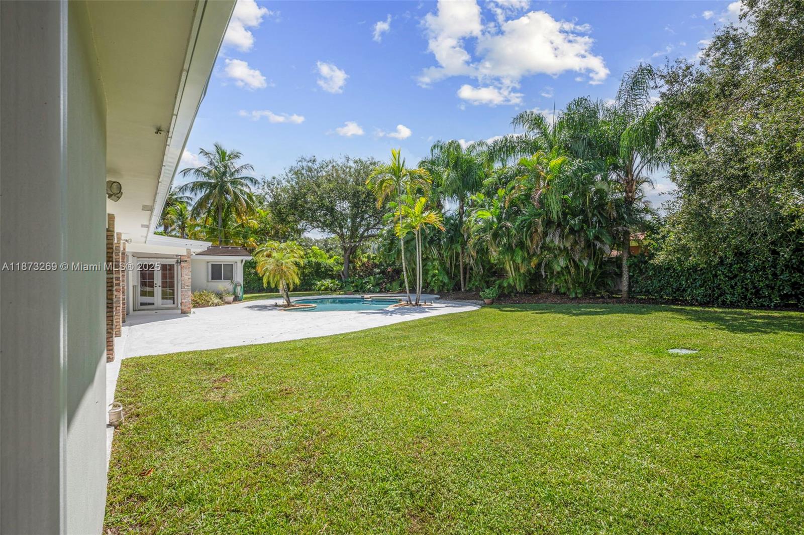 8260 Southwest 95th Street Miami, FL 33156 - Photo 45 of 50 a view of outdoor space yard and swimming pool