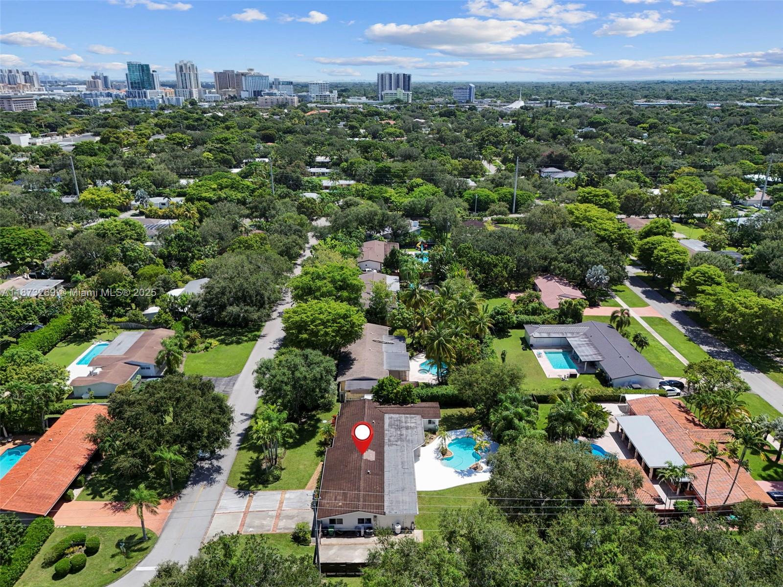 8260 Southwest 95th Street Miami, FL 33156 - Photo 48 of 50 an aerial view of multiple house