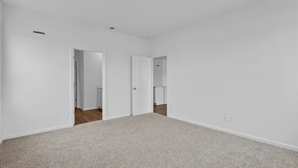 a view of empty room