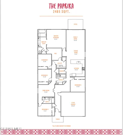 a picture of a floor plan