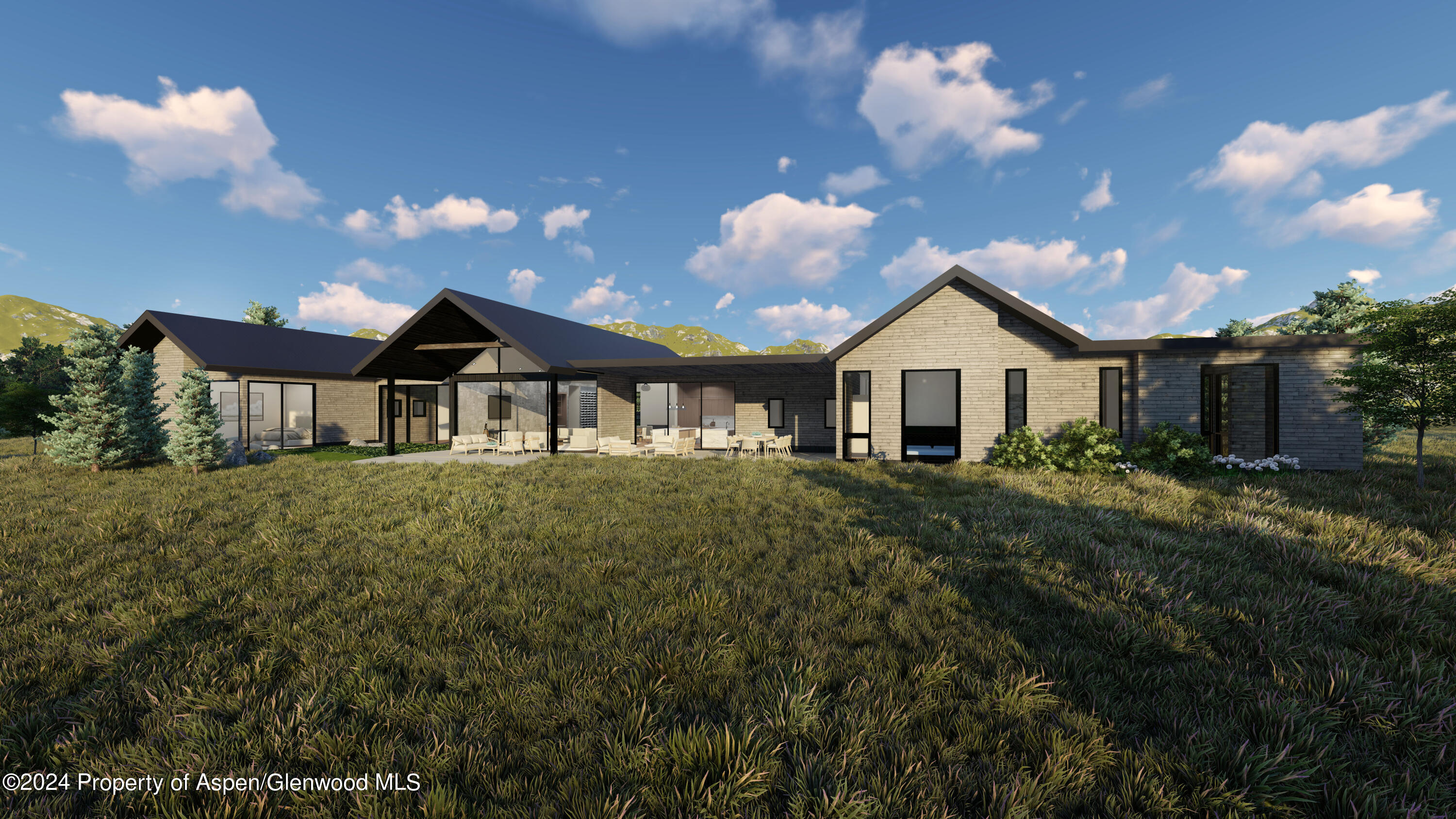 34 St Finnbar Farm Road Carbondale, CO 81623 - Photo 19 of 22 a front view of a house with a yard and garden