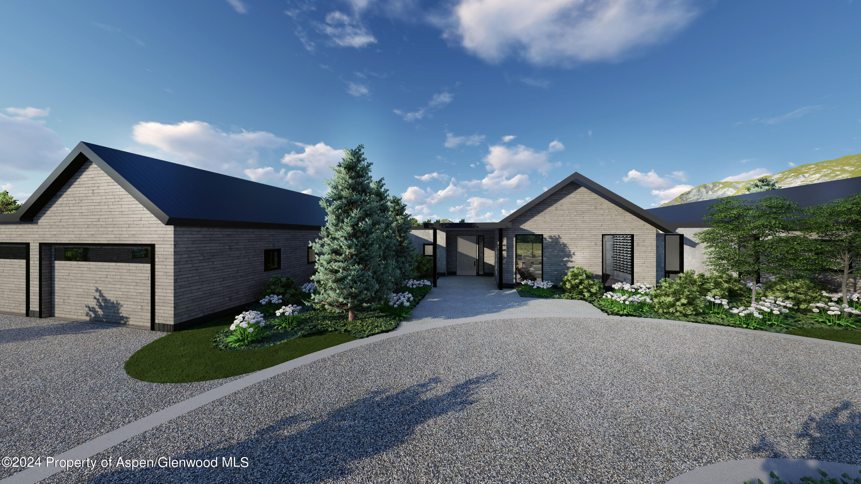 34 St Finnbar Farm Road Carbondale, CO 81623 - Photo 20 of 22 a front view of a house with a yard and garage