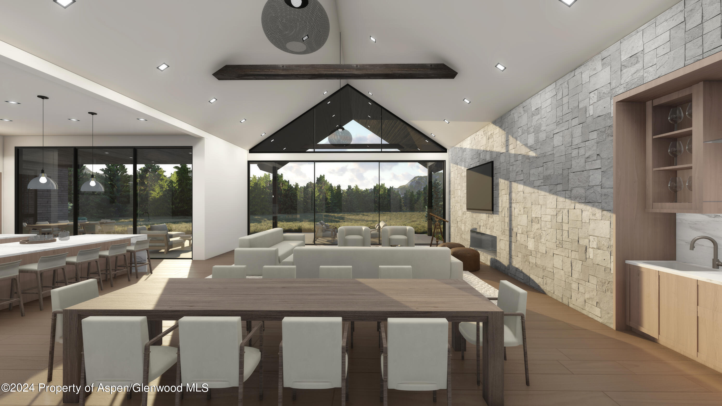 34 St Finnbar Farm Road Carbondale, CO 81623 - Photo 6 of 22 a kitchen with a table and chairs