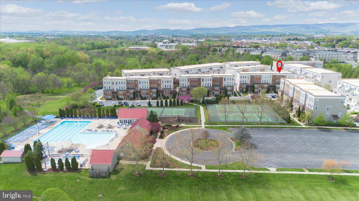 1874 Monocacy View Circle, Unit 28B Frederick, MD 21701 - Photo 29 of 35 an aerial view of a house with a garden