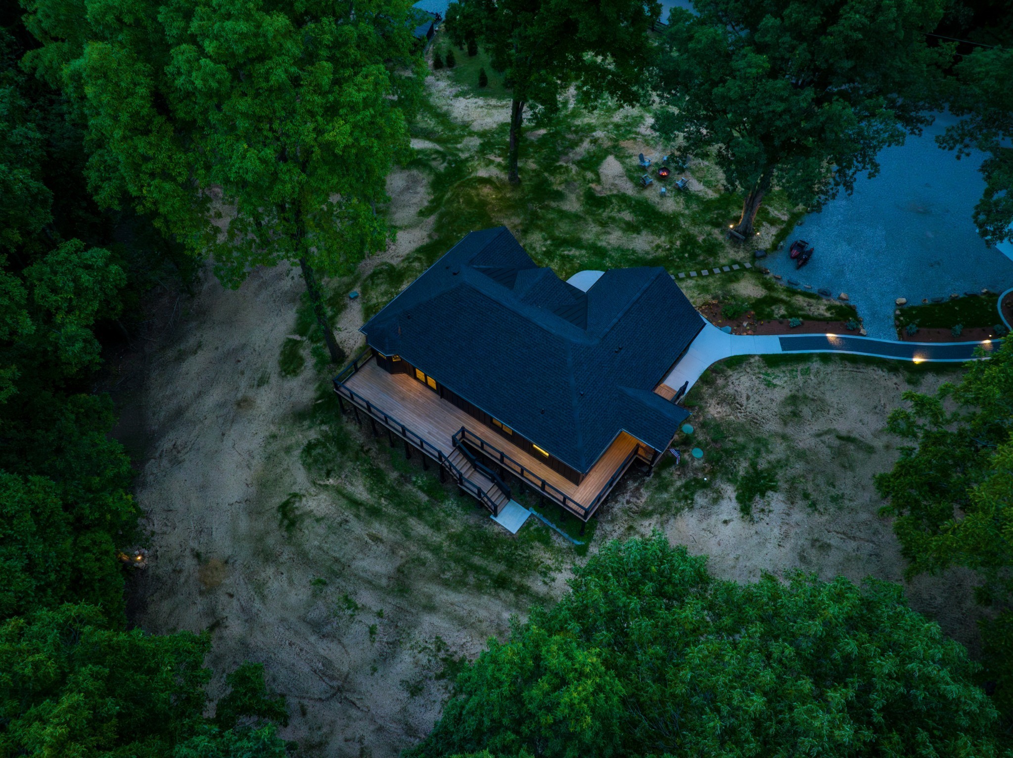 5586 Boy Scout Road Franklin, TN 37064 - Photo 49 of 49 an aerial view of a garden