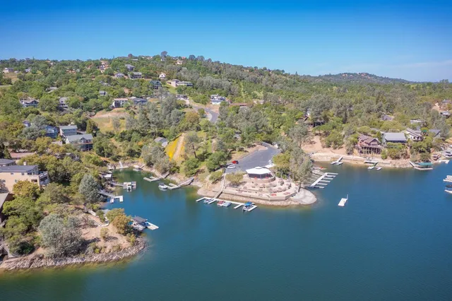 a view of a city with ocean view