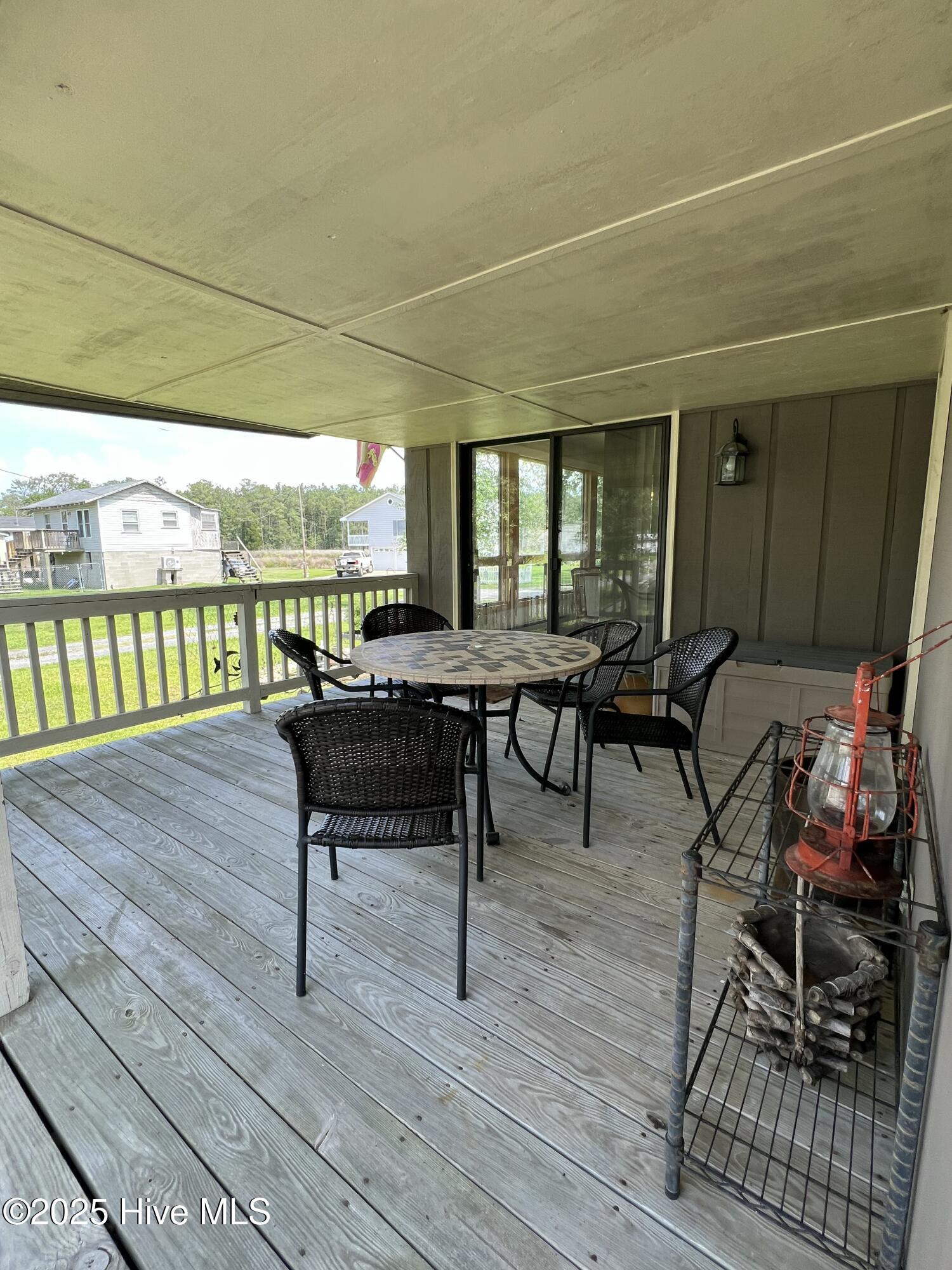258 Hideaway Road Belhaven, NC 27810 - Photo 46 of 73 Covered area on deck