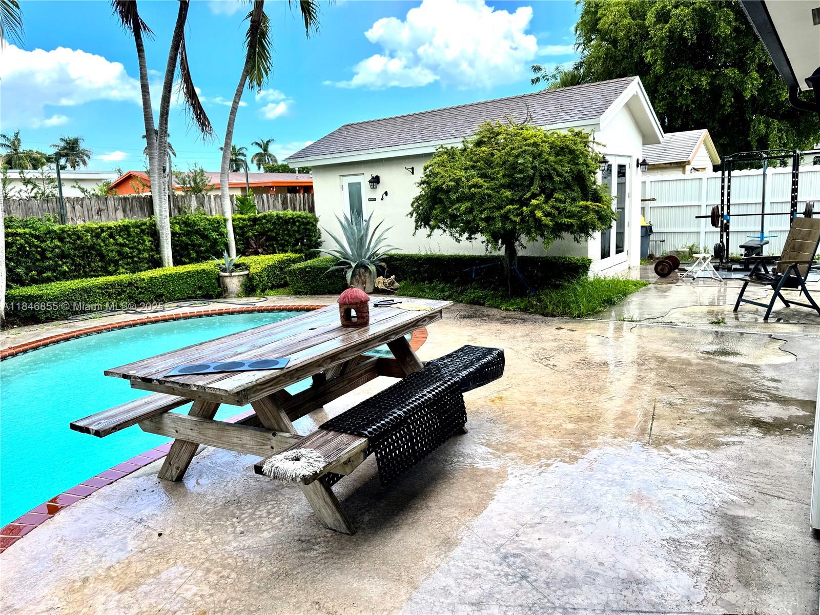 9385 Southwest 185th Street Cutler Bay, FL 33157 - Photo 7 of 27 a view of a patio with a patio
