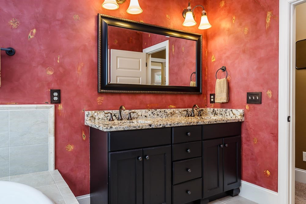 8103 Dreamy Way Raleigh, NC 27613 - Photo 14 of 25 Beautifully and professionally painted walls are One Of A Kind to make Your Master Bathroom Truly An Oasis to Relax and Enjoy Daily. 1st Floor Master Bathr