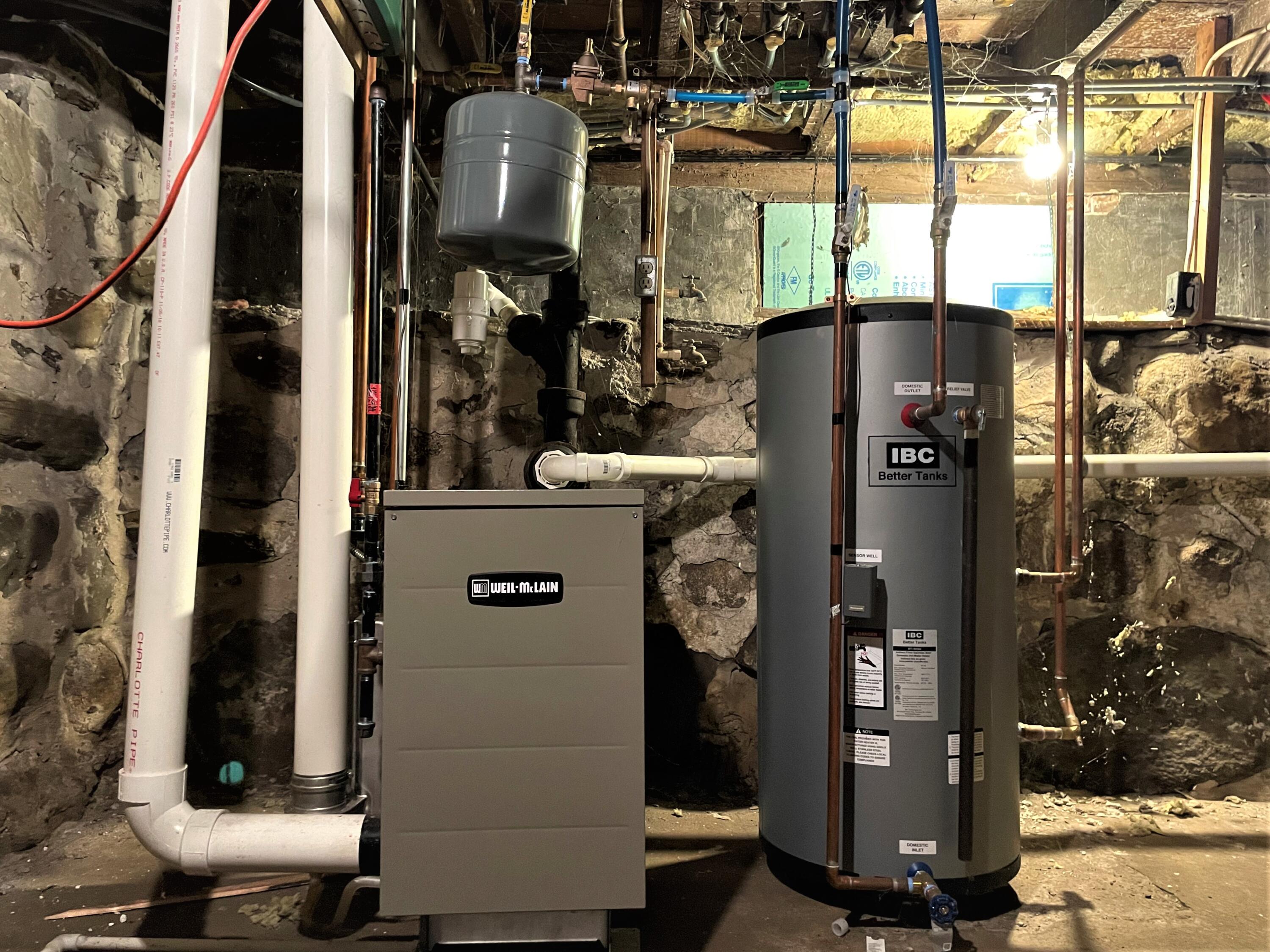 2115 Harpswell Islands Road Bailey Island, ME 04003 - Photo 26 of 28 new hotwater heating system