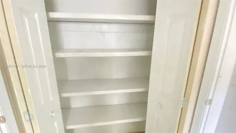 a close up view of racks on the wall