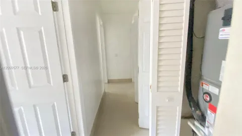 a close up of a door