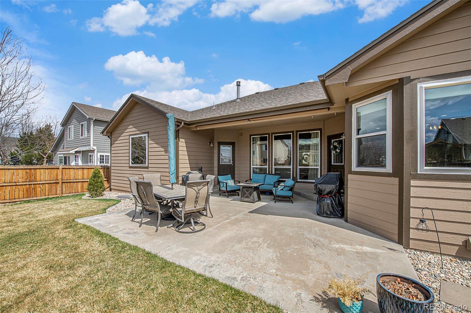 320 Granite Way Johnstown, CO 80534 - Photo 28 of 39 a view of a house with patio