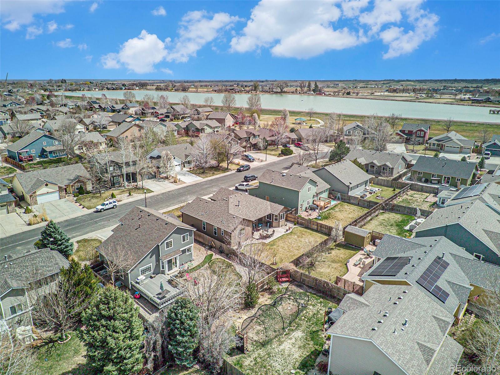 320 Granite Way Johnstown, CO 80534 - Photo 32 of 39 an aerial view of a building with outdoor space