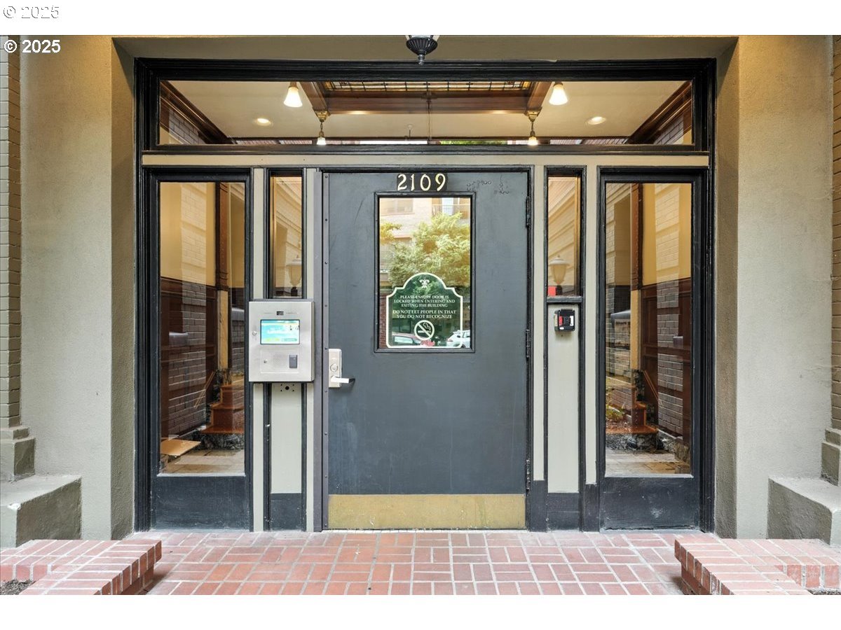 2109 Northwest Irving Street, Unit 304 Portland, OR 97210 - Photo 3 of 25 a view of entryway with an outdoor space