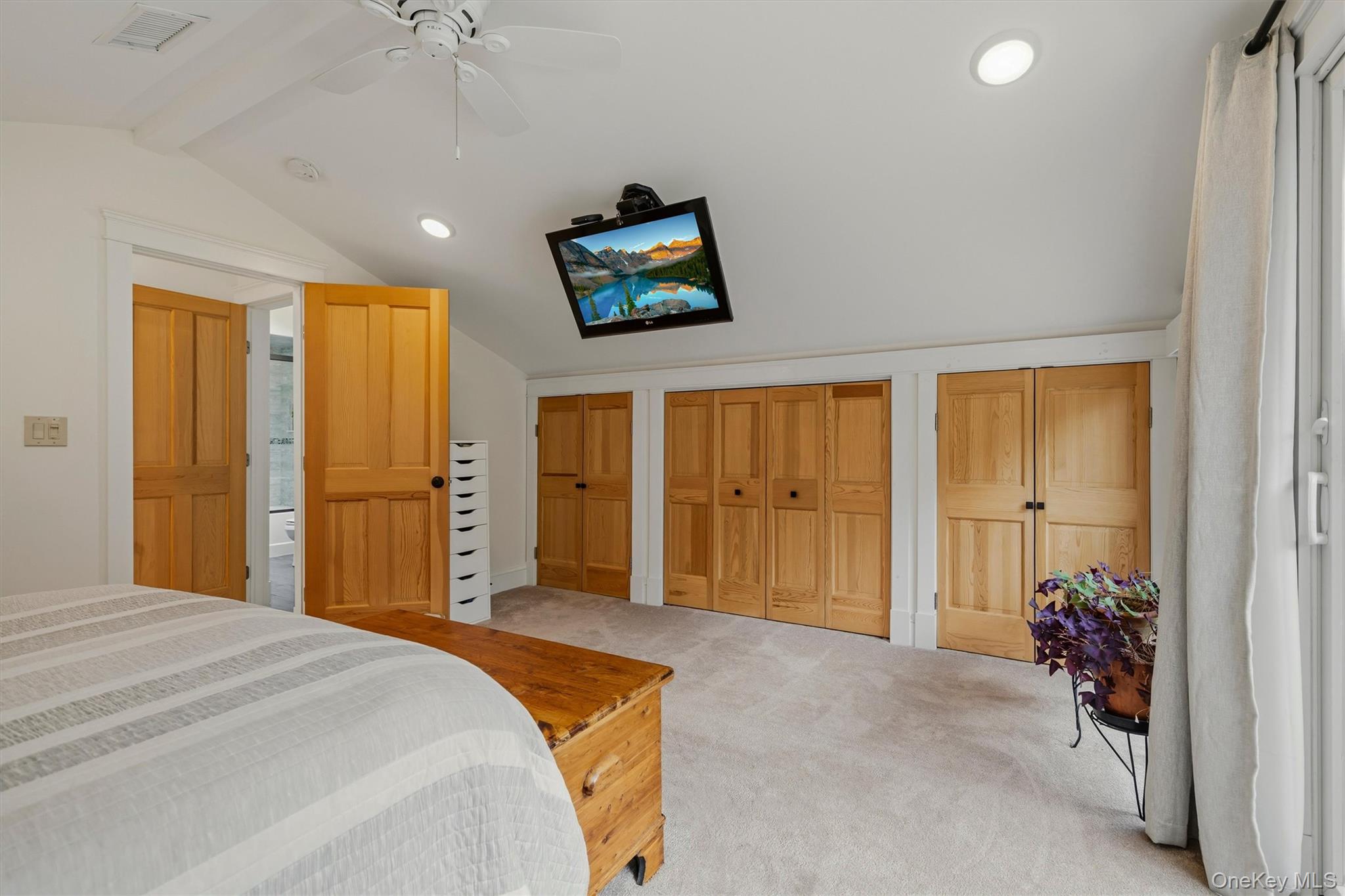 324 Haverstraw Road Suffern, NY 10901 - Photo 21 of 50 a bedroom with a bed and a view of bathroom