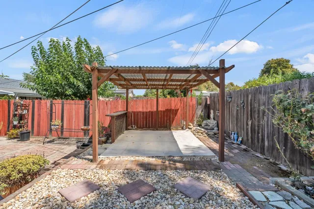 a house with yard in front of it