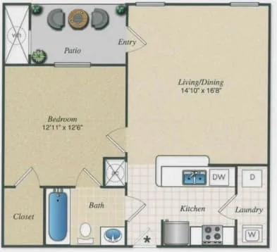 $1,037 | 12101 Dessau Road, Unit 309, Austin, TX 78754