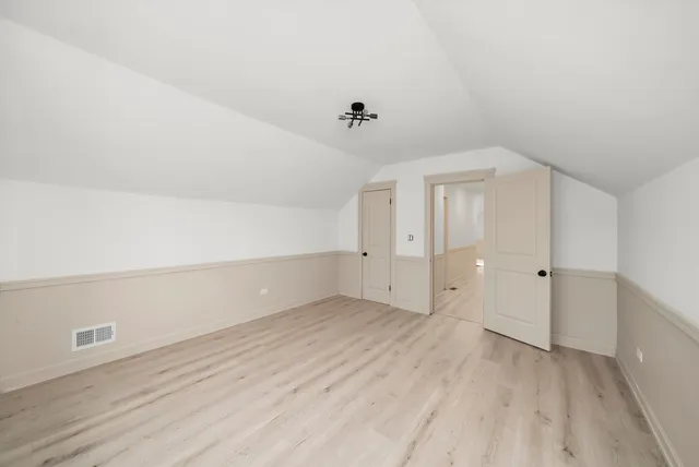 wooden floor in an empty room