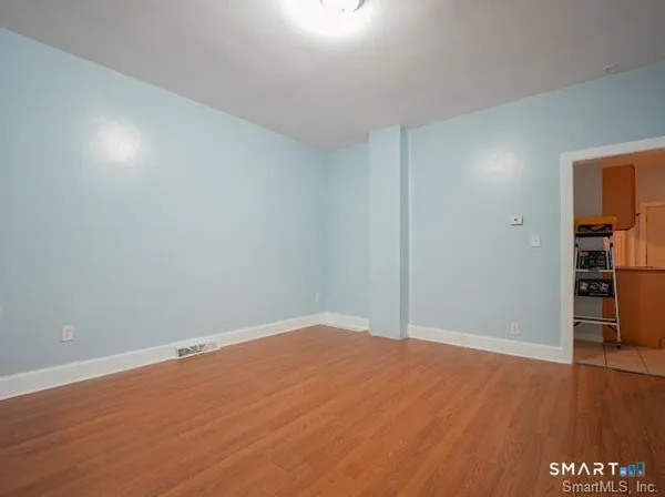 a view of empty room